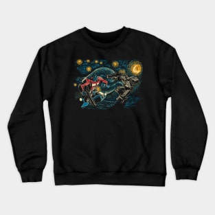 Starry Battle Crewneck Sweatshirt